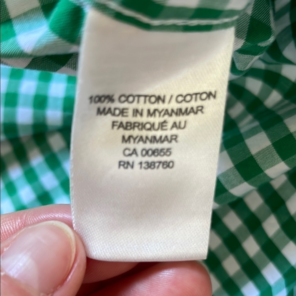 Green Checkered Men's Shirt - Picture 10 of 11
